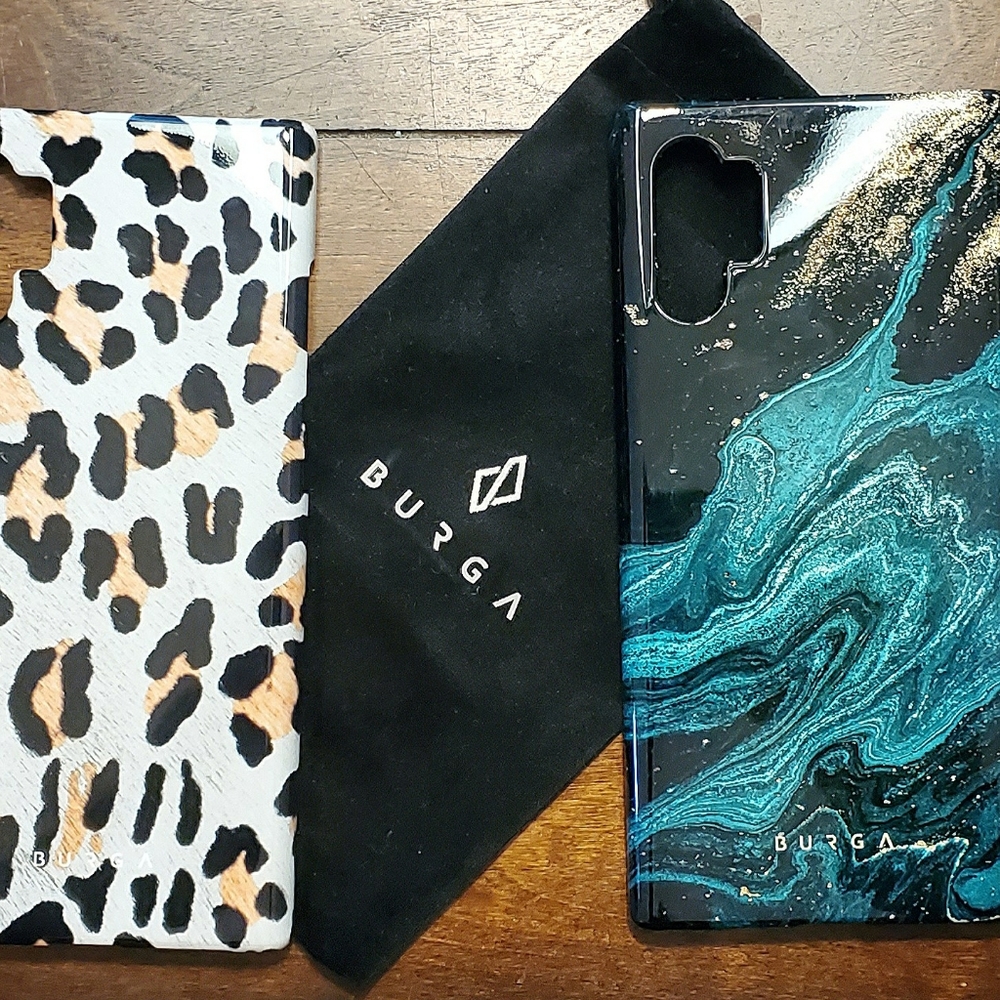 Burga Note 10 Plus - 2 Beautiful Cases